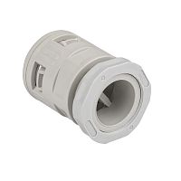 Коннектор для гофрированной трубы (25 мм) (25 шт)-Plast | код  kn-t-25 | EKF